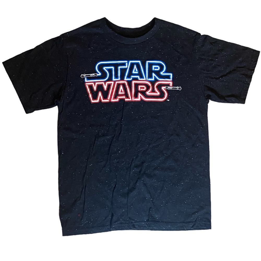 Star Wars Youth Boys Classic Logo‎ Black Shirt Size Is Youth 2XL 18